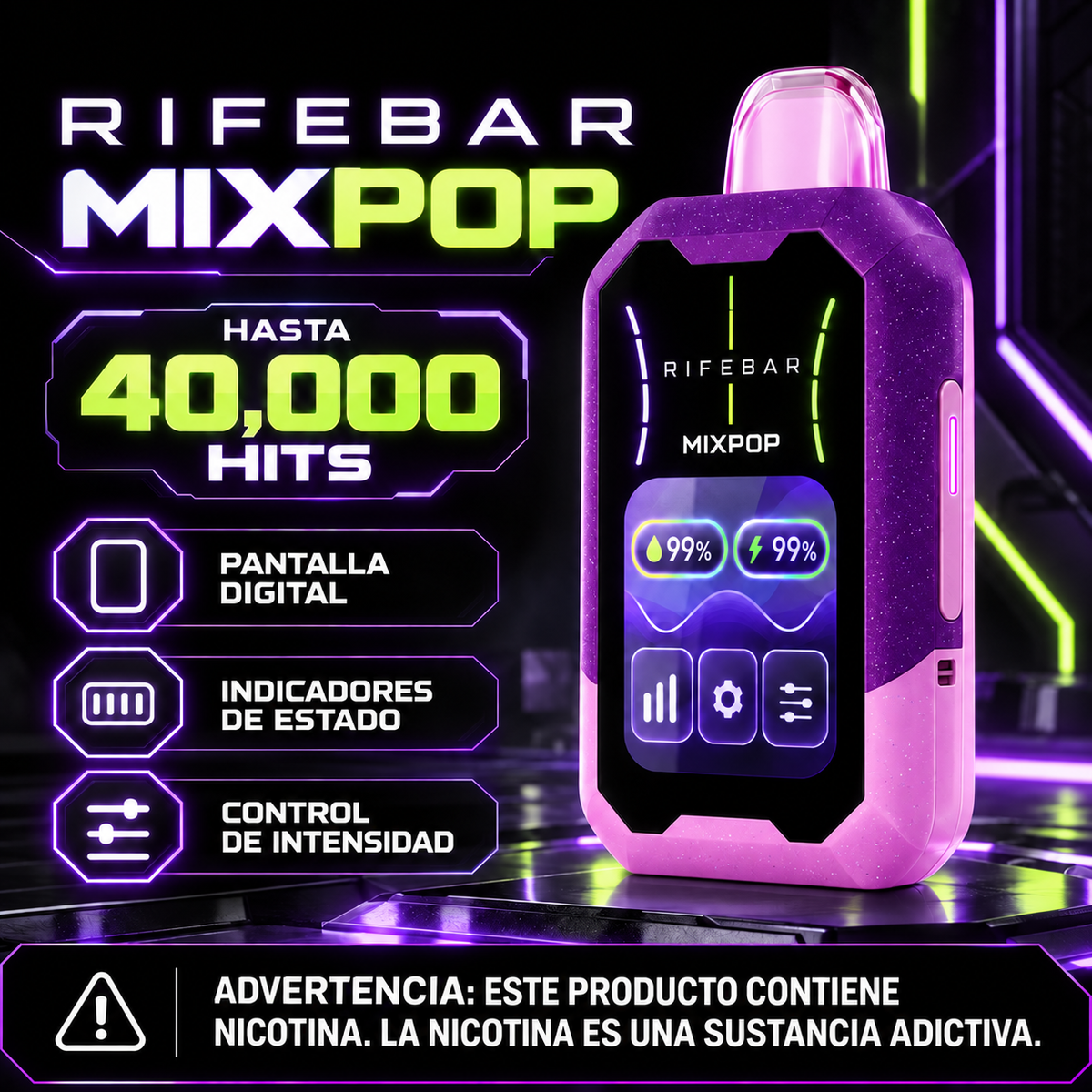 RIF BAR 40,000 HITS