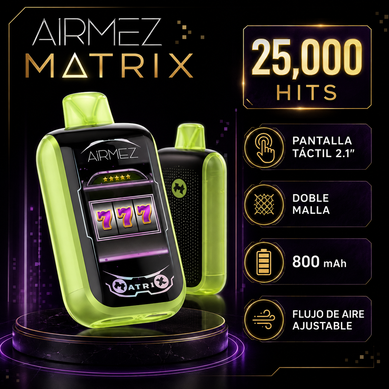 AIRMEZ MTRX 25,000 HITS