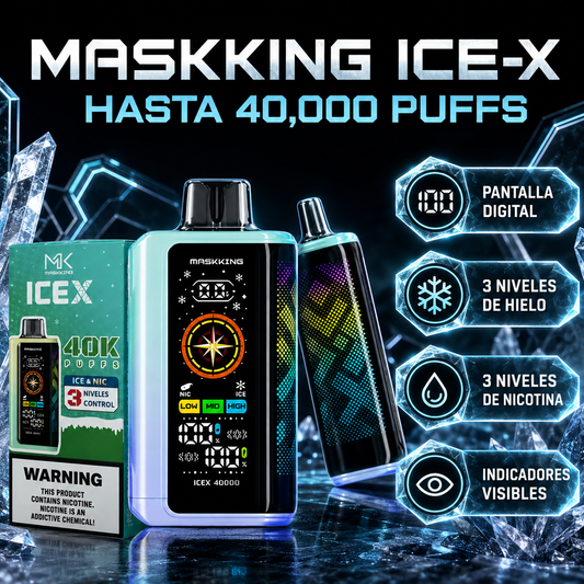 MASKKING ICE X 40,000 HITS