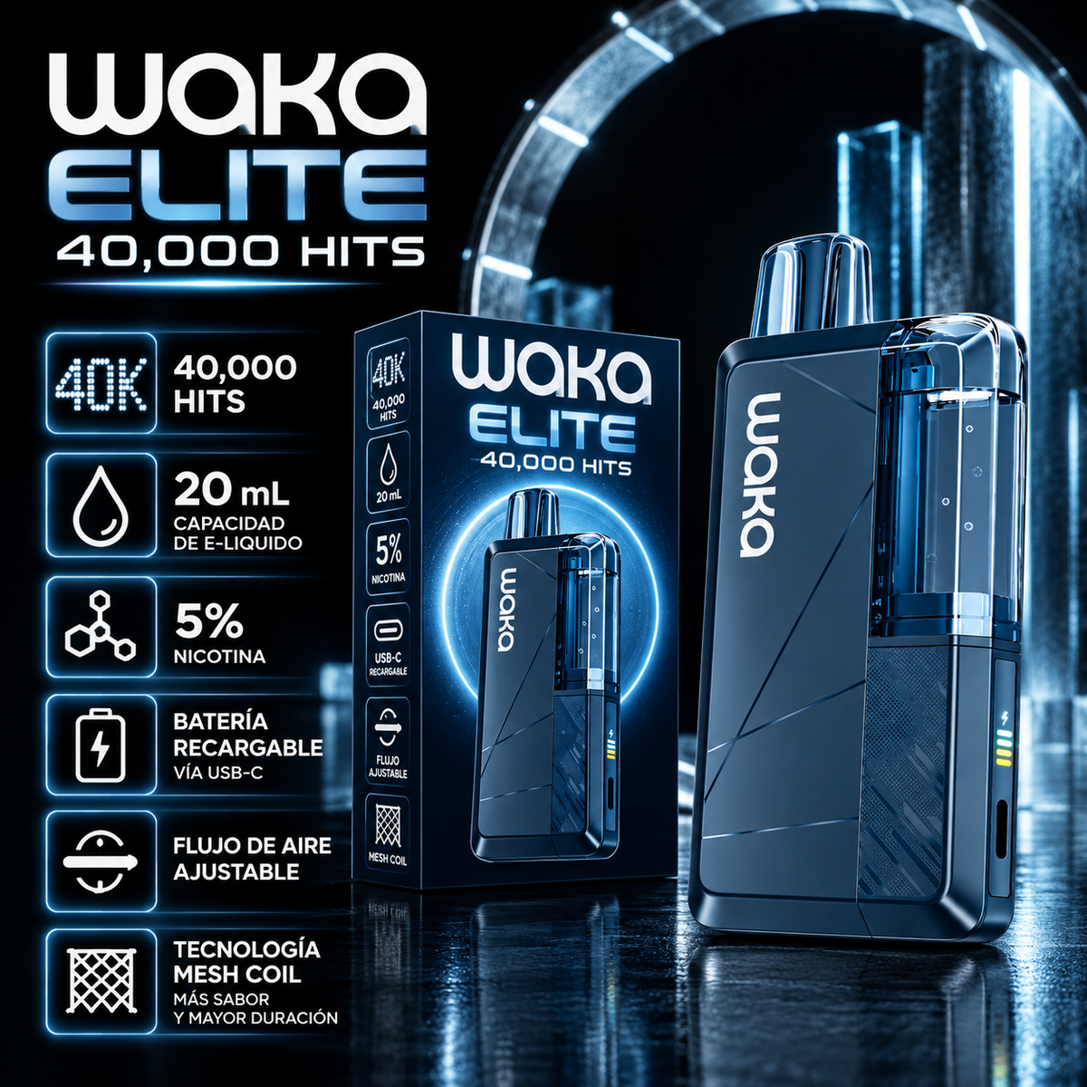 WAKA ELITE 40,000 HITS