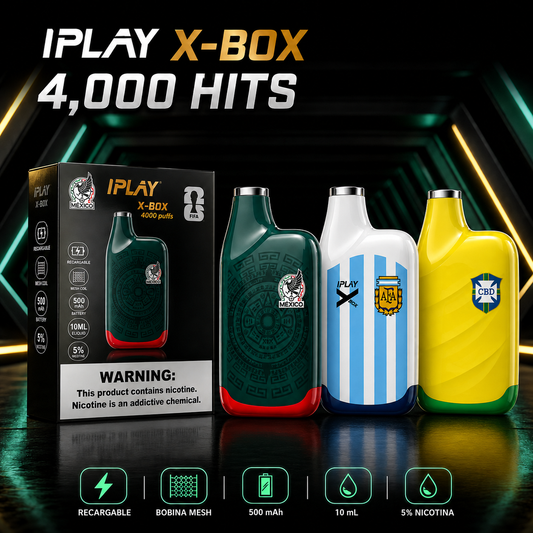 IPLAY XBOX MUNDIALISTA 4,500 HITS