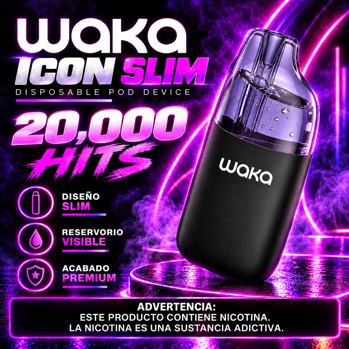 WAKA ICON SLIM 20K